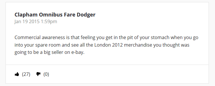 assessment day training contract vacation scheme tips help commercial awareness